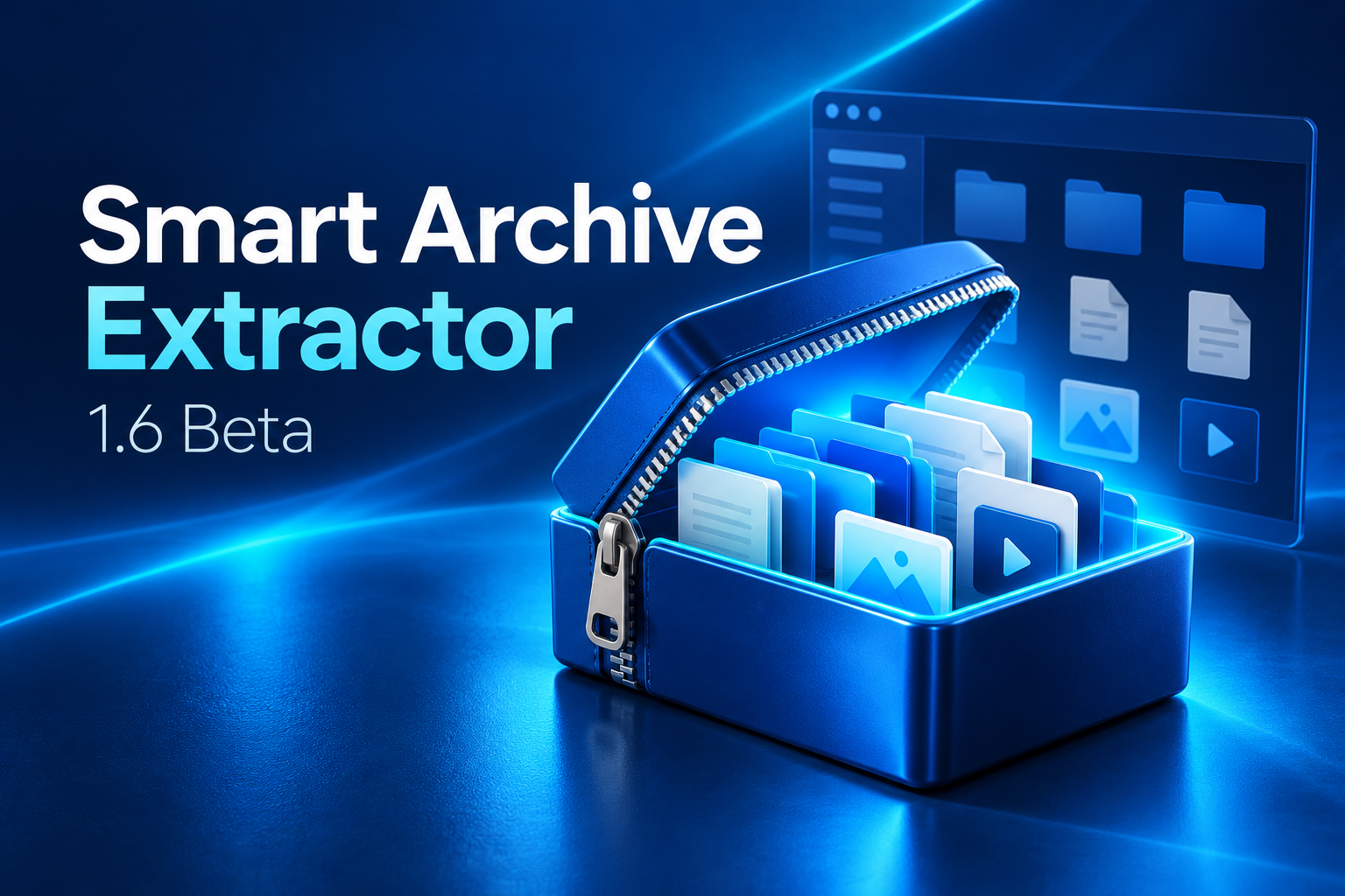 Smart Archive Extractor 1.6 Beta project cover